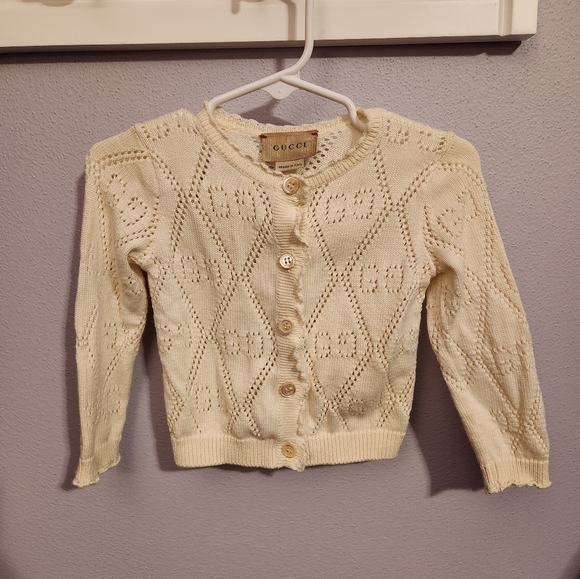 Gucci Cream Kid's Sweater - Picture 1 of 2